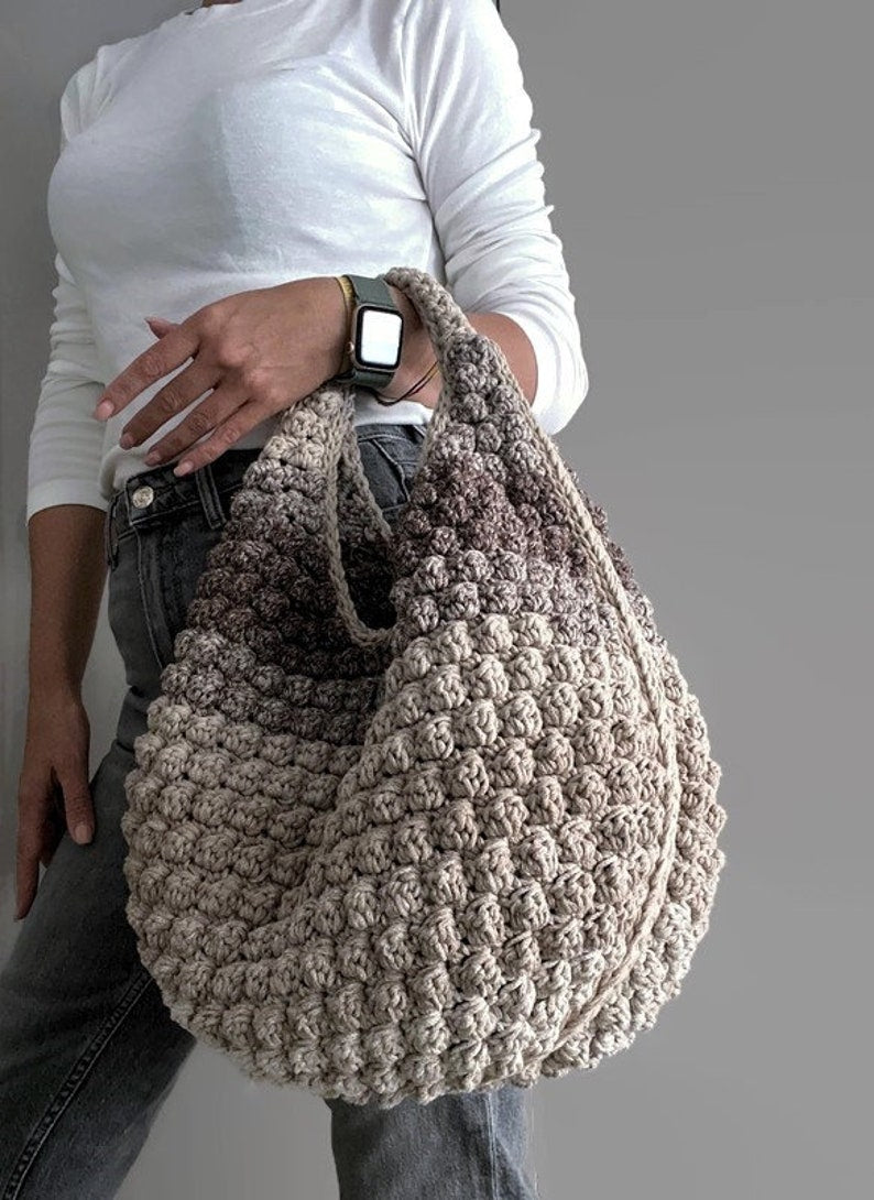 CROCHET PATTERN Ronda Bag Crochet Bag Pattern Wool Bag