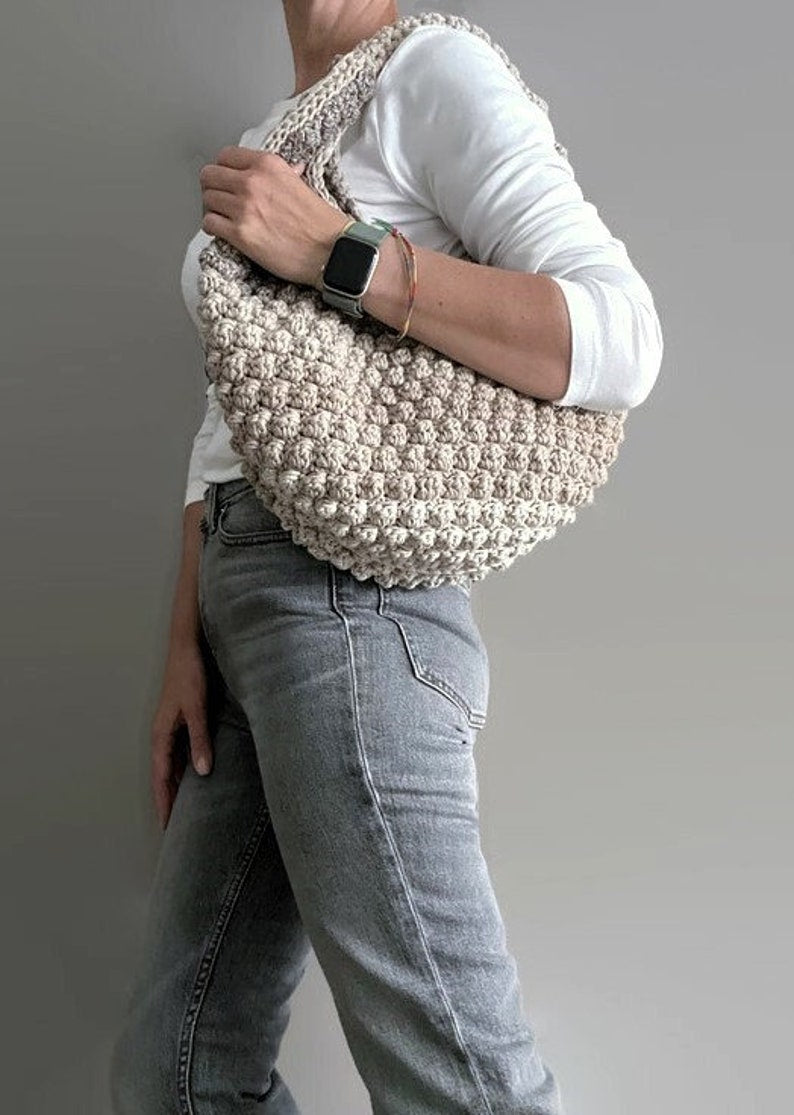 CROCHET PATTERN Ronda Bag Crochet Bag Pattern Wool Bag