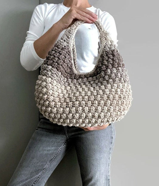 CROCHET PATTERN Ronda Bag Crochet Bag Pattern Wool Bag