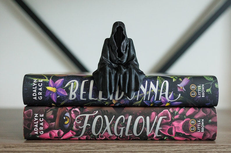 Grim Reaper Sitting Bookshelf Decor 3D Printed Death